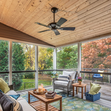 Ranch Transformation with Screened Porch & Deck