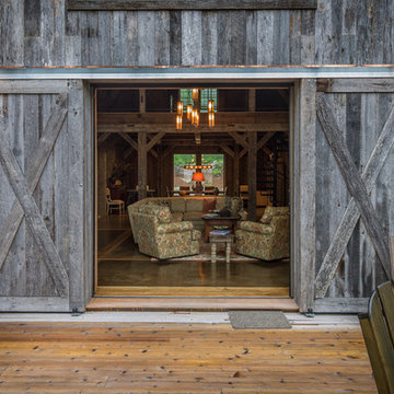 Reclaimed Wood Timber Frame Barn Home