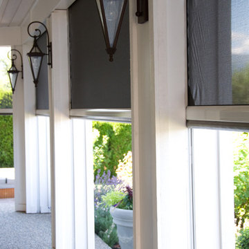 Retractable screens help bring the outside in - Kelowna BC