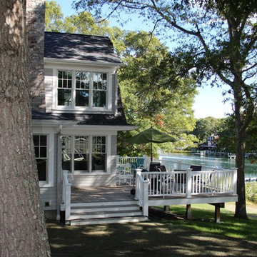 River front Shingle Style home