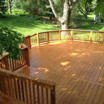 Rochester Hills MI Cedar deck