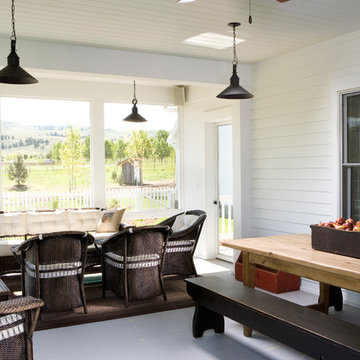 Rocky Mountain Homes -The West Fork Farmhouse