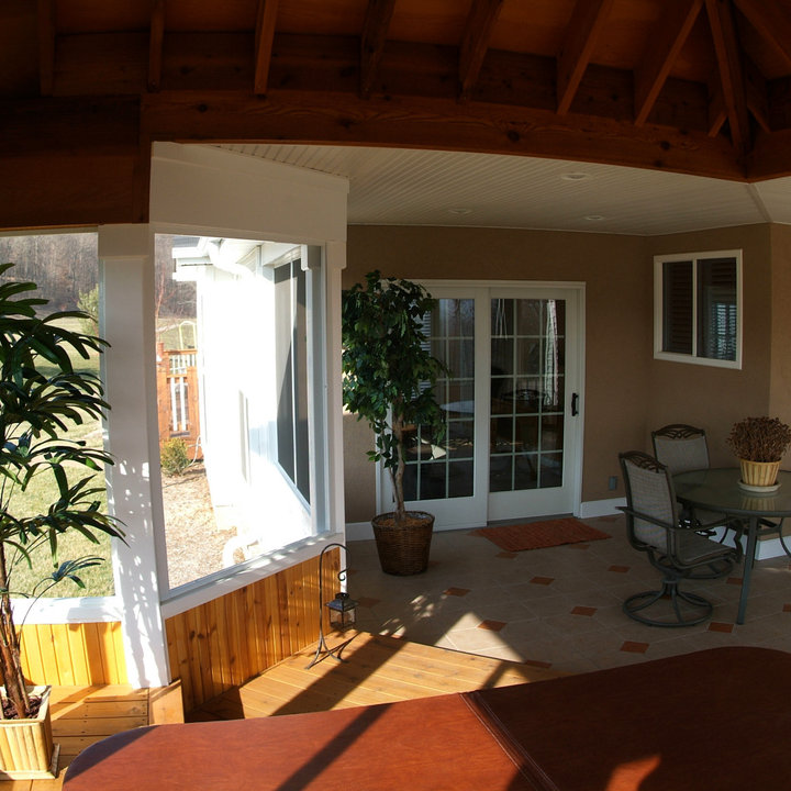 Screened Porch With Hot Tub Photos & Ideas Houzz