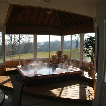 Room Addition | Screened-in Porch Hot Tub Room