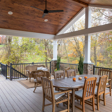 Rustic Porch and Deck