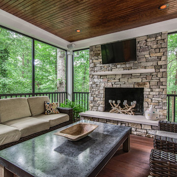 Screen Porch and Deck Addition