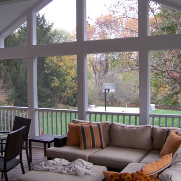 Screen Porch Interior Vaulted Ceiling