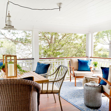 Screen Porch with Water View - Westport, Connecticut