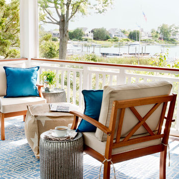 Screen Porch with Water View - Westport, Connecticut