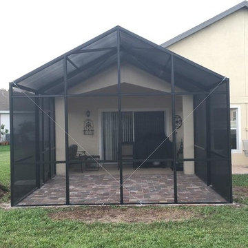 Screen Room with Screen Roof