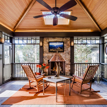 Screened-in Porch with a Sky View