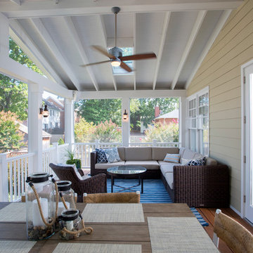 Screened Porch & Danver Outdoor Kitchen in Bethesda