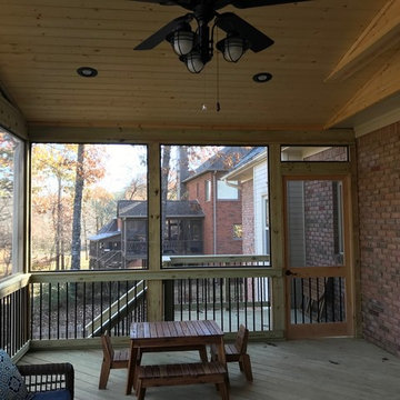 Screened Porch and Deck Combination in North Highlands