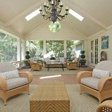 Painted Screened Porch