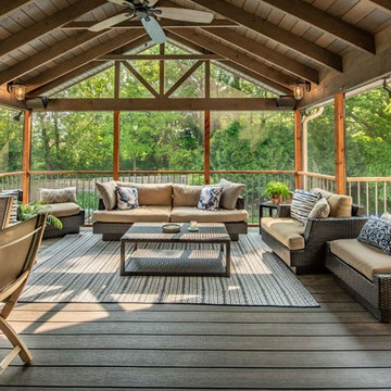 Screened Porch Overlooking the Pool