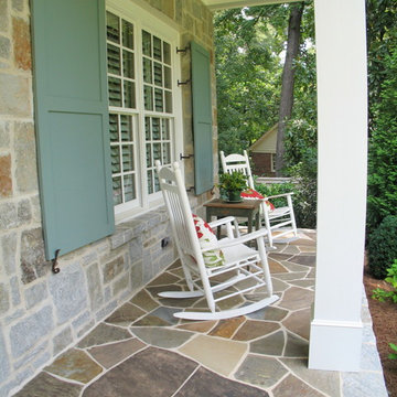 Seating Area at Entry Porch