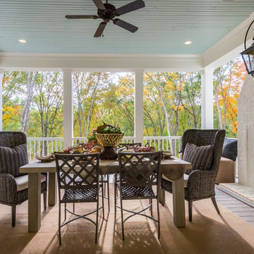 Second Level Porch - Southern Living Magazine - Featured Builder Showhome
