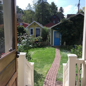 Secret Garden Viewed from new Entry Porch