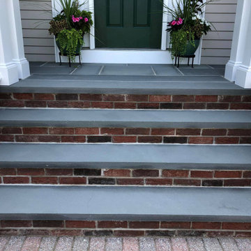 Slate Front Porch & Stairs