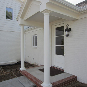 Southern Colonial Addition with 'Friends Entry Porch'