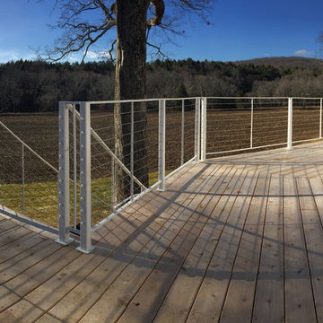 Stainless cable rails