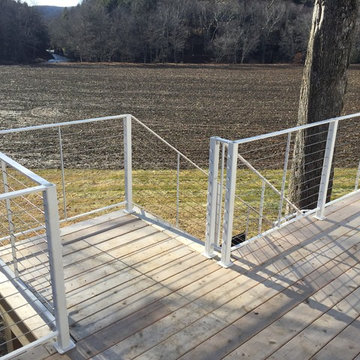 Stainless cable rails