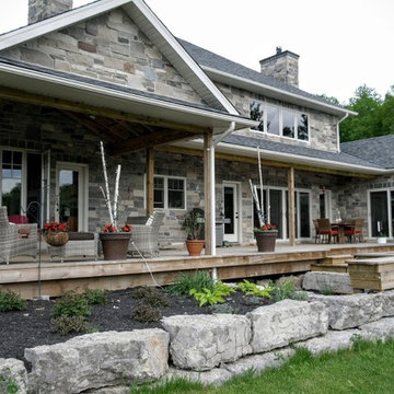 Stone Farmhouse Residence - Barrie Premiere Paint & Design Professionals