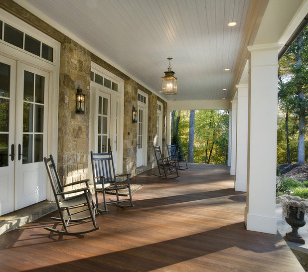 Traditional Porch by Norris Architecture