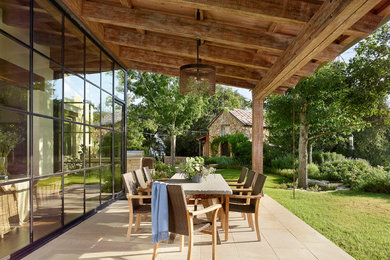 Tuscan porch idea in Austin