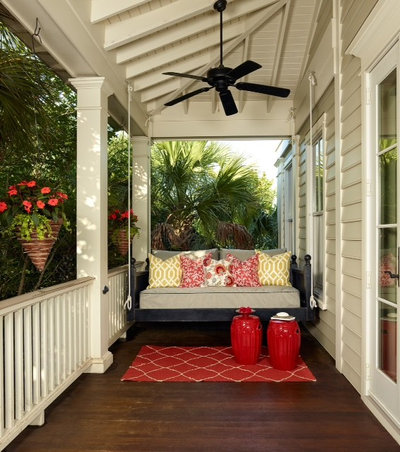 Tropical Porch by Vintage Porch Swings LLC