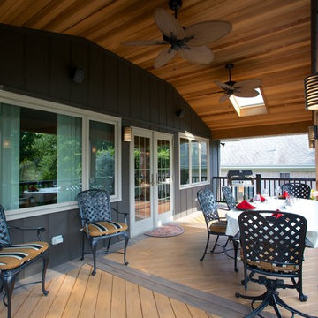 Sun Porch, Decks and Fireplace