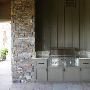 Idee per un portico stile rurale