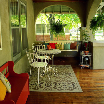 the front porch