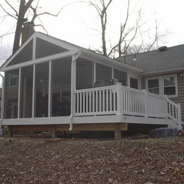 The Hoffert Screened In Porch & Grilling Deck