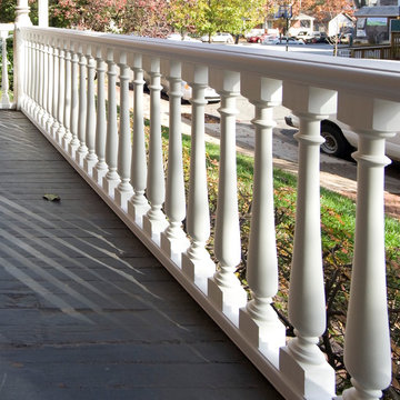 The perfect railing for a victorian porch
