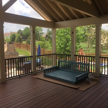 This Ashburn, VA, Outdoor Living Space Combination is pure bliss!