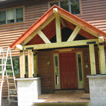 Timber frame Porch