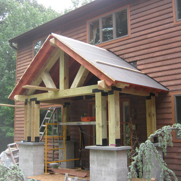 Timber frame Porch