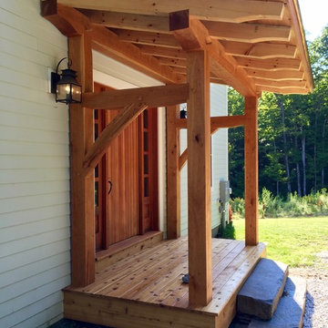 Timber Framed Entry