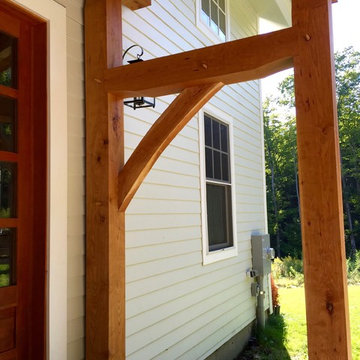 Timber Framed Entry
