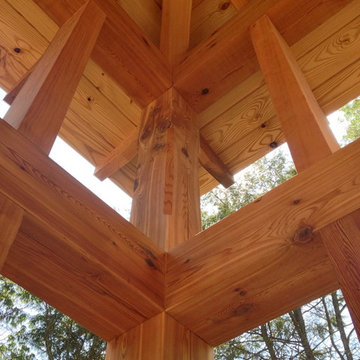 Timber Framed Screen Porch