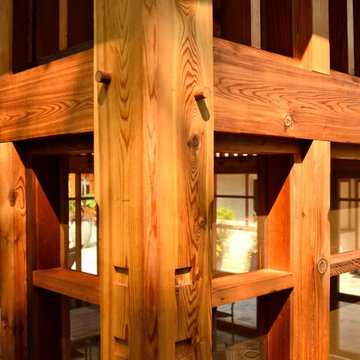 Timber Framed Screen Porch