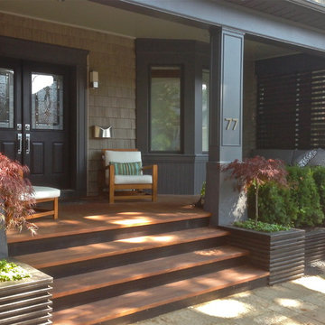 75 Modern Front Porch Ideas You Ll Love August 2024 Houzz   Toronto Beaches Porch Urban Haven Landscapes Inc Img~6111a00d05134cb1 6352 1 516acc8 W360 H360 B0 P0 