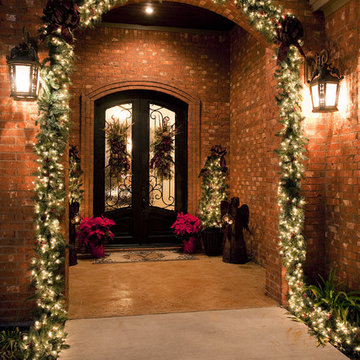Traditional Front Porch Christmas