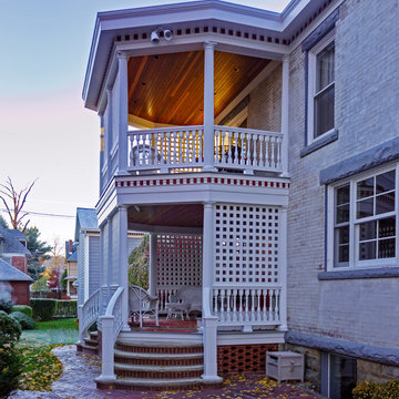 Two Story Side Porch