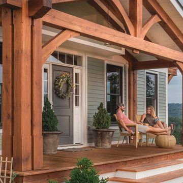 Upstate Timber Frame Home