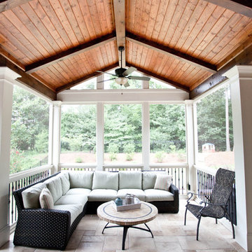 Vaulted Covered Porch