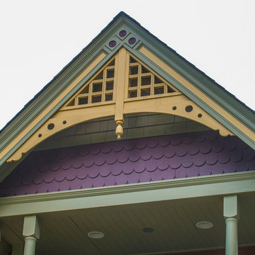 Victorian 2-Story Front Porch Addition (Restoration) in Denver Historic District
