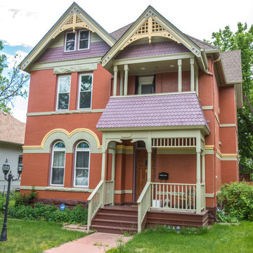 Victorian 2-Story Front Porch Addition (Restoration) in Denver Historic District