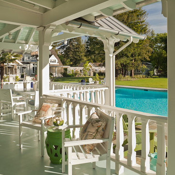Victorian Pool House, Atherton, California